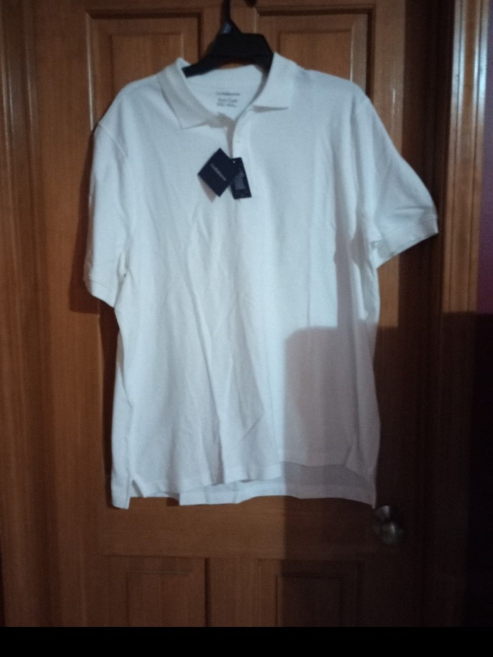croft & barrow White Men's Polo Shirt
